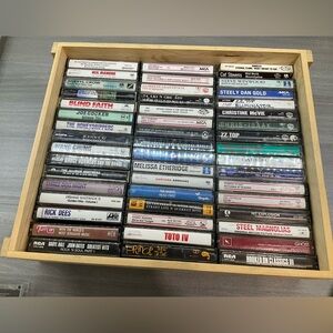 VARIETY OF 49 CASSETTE MUSIC TAPES